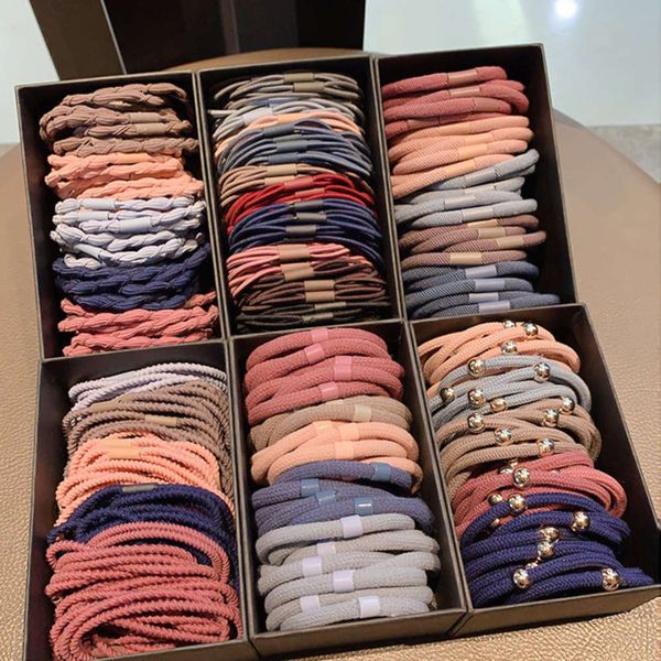hair bandsboxed simple women's headband south korea lovely net red rubber band rope leather case mori hair ring, Pink
hair bandsboxed simple women's headband south korea lovely net red rubber band rope leather case mori hair ring, Pink