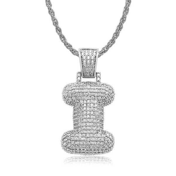 pendant necklaces omyfun factory price capital letter i charm with cz micro paved joyeria female men hip hop bling party jewelry accessory, Silver
pendant necklaces omyfun factory price capital letter i charm with cz micro paved joyeria female men hip hop bling party jewelry accessory, Silver