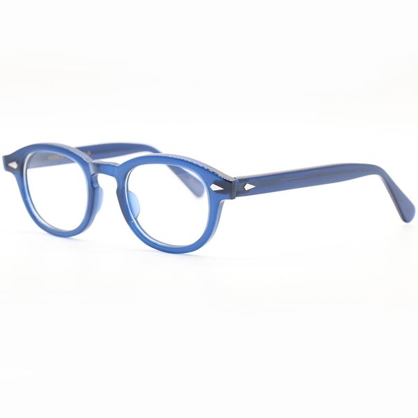 luxury designer lemtosh blue frame johnny depp style vintage three size options glasses, White;black
luxury designer lemtosh blue frame johnny depp style vintage three size options glasses, White;black
