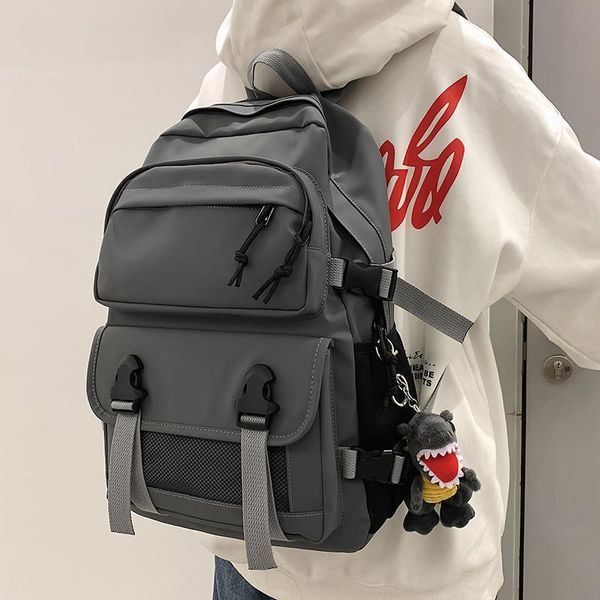 large capacity men's backpack anti-theft solid color multi-pocket school bag male travel backbag bookbag
large capacity men's backpack anti-theft solid color multi-pocket school bag male travel backbag bookbag