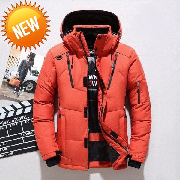 fall winter warm outdoor korean version all-match jackets white duck down trend fashion simplicity zipper youth hooded man coat, Black
fall winter warm outdoor korean version all-match jackets white duck down trend fashion simplicity zipper youth hooded man coat, Black