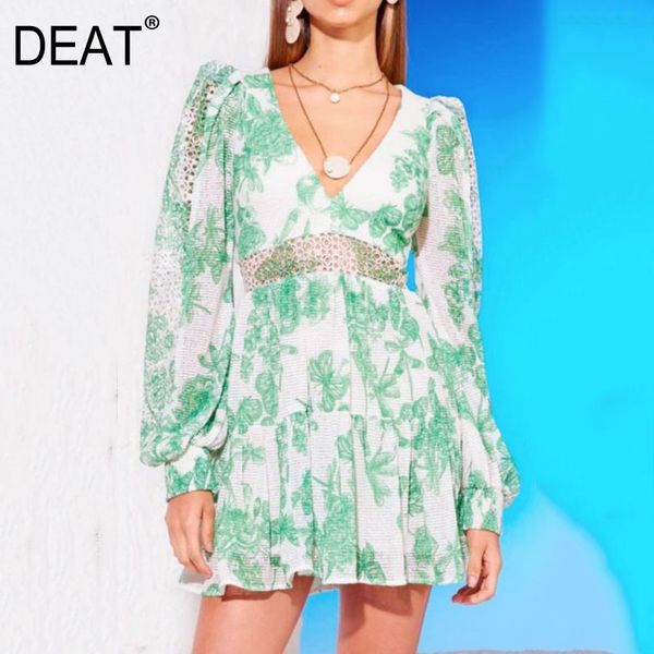 women color printing hollow lace patchwork dress v-neck long sleeve high waist slim fit fashion tide summer 7d0393 210421, Black;gray
women color printing hollow lace patchwork dress v-neck long sleeve high waist slim fit fashion tide summer 7d0393 210421, Black;gray