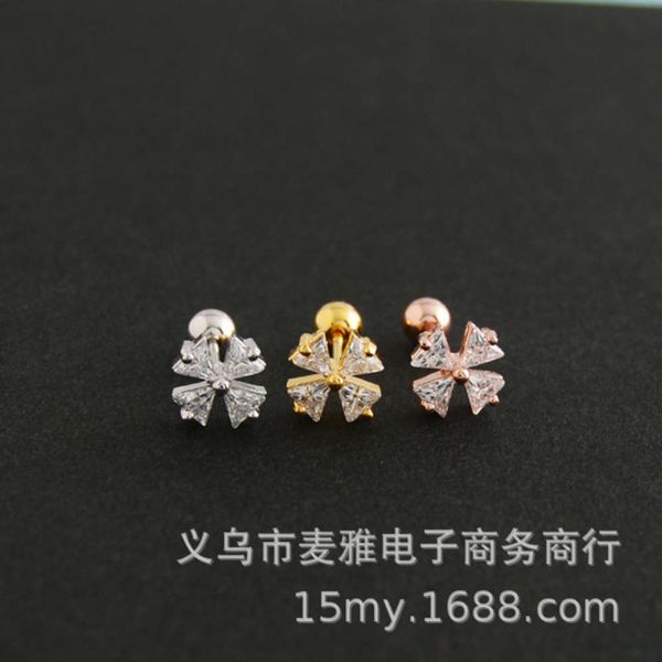 korean version thread super flash cross clover zircon earnail ear bone nail earring r63, Black
korean version thread super flash cross clover zircon earnail ear bone nail earring r63, Black