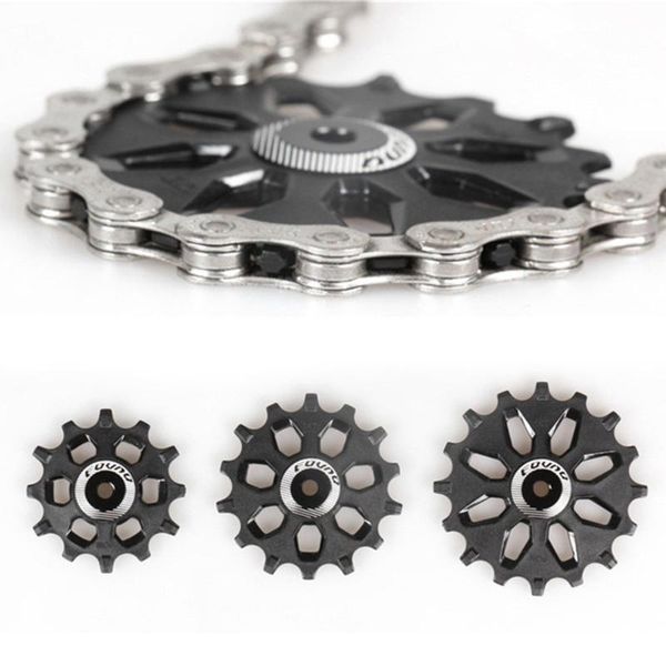 bike derailleurs 1pcs fovno 12t 14t 16t rear derailleur pulley set 5mm wide and narrow tooth guide wheel s cnc aluminum alloy accessories 
bike derailleurs 1pcs fovno 12t 14t 16t rear derailleur pulley set 5mm wide and narrow tooth guide wheel s cnc aluminum alloy accessories