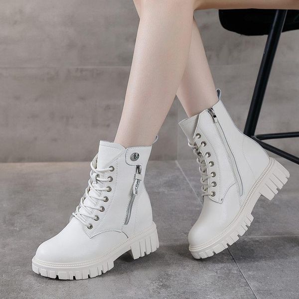 boots zipper women's autumn winter 2021 leather short thick heel british style botas de mujer, Black
boots zipper women's autumn winter 2021 leather short thick heel british style botas de mujer, Black
