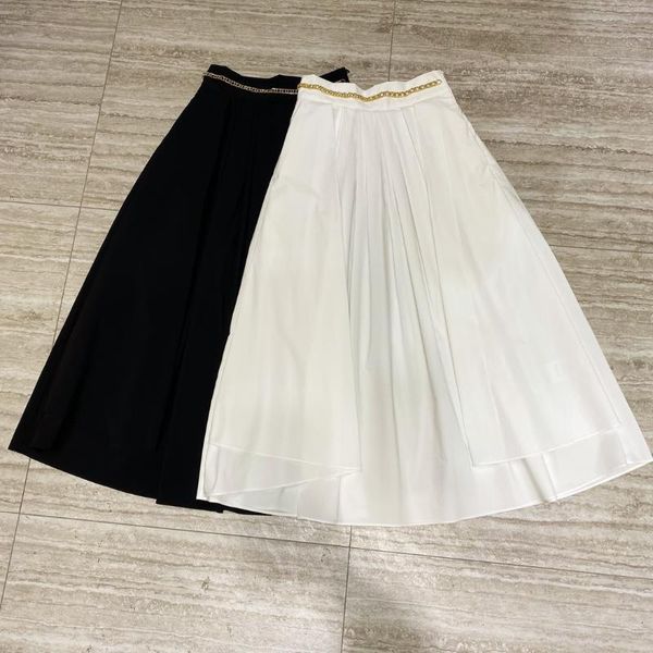 skirts summer casual women chains cotton midi fashion pleated skirt 2 color for female rmsx 5.05, Black
skirts summer casual women chains cotton midi fashion pleated skirt 2 color for female rmsx 5.05, Black