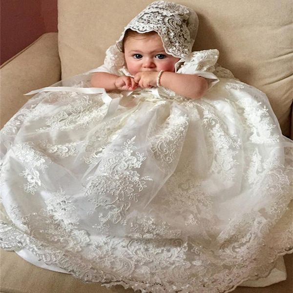 girl's dresses kids layer of lace christening dress for baby half sleeve baptism gown first communion with hat, Red;yellow
girl's dresses kids layer of lace christening dress for baby half sleeve baptism gown first communion with hat, Red;yellow