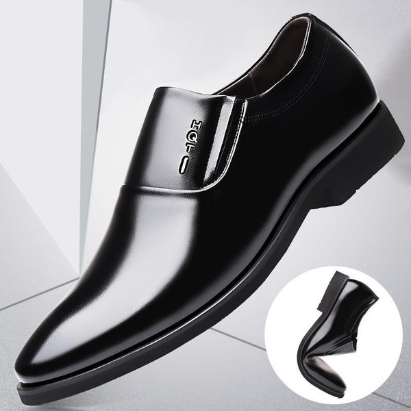 dress shoes slip-on men formal business faux leather men's elegant suit office warm loafers plus size 38-48, Black
dress shoes slip-on men formal business faux leather men's elegant suit office warm loafers plus size 38-48, Black