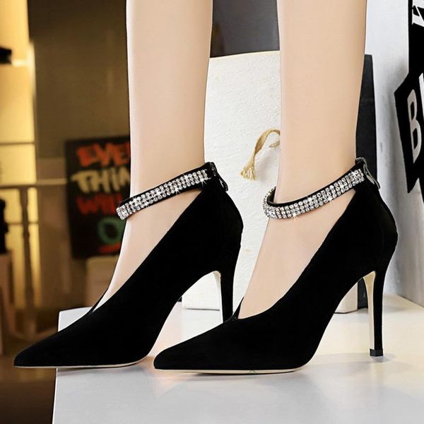 dress shoes fashion women heels ladies stiletto pumps party v-shaped crystal zip female pointe black high
dress shoes fashion women heels ladies stiletto pumps party v-shaped crystal zip female pointe black high