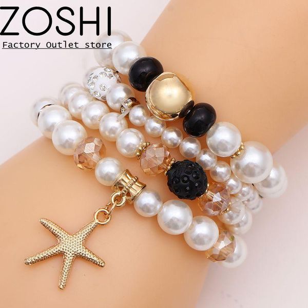 beaded, strands fashion multilayer imitation pearl beads starfish charms bracelets & bangles pulseras mujer boho bracelet for women jewelry, Black
beaded, strands fashion multilayer imitation pearl beads starfish charms bracelets & bangles pulseras mujer boho bracelet for women jewelry, Black
