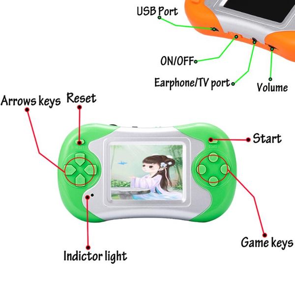 bit retro tv video mini arcade game console joystick gaming consola with 180 different games for nes gift christmas portable players
bit retro tv video mini arcade game console joystick gaming consola with 180 different games for nes gift christmas portable players
