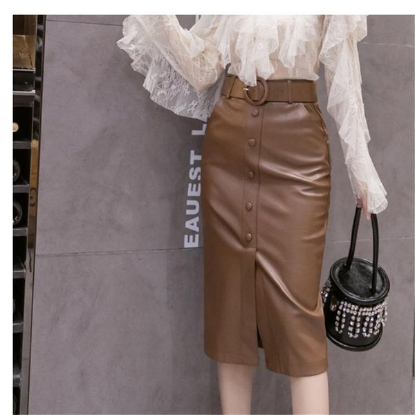 neophil 2021 pu faux leather midi pencil skirts button sashes women high waist slim ladies office elegant wrap skirt s9105, Black
neophil 2021 pu faux leather midi pencil skirts button sashes women high waist slim ladies office elegant wrap skirt s9105, Black