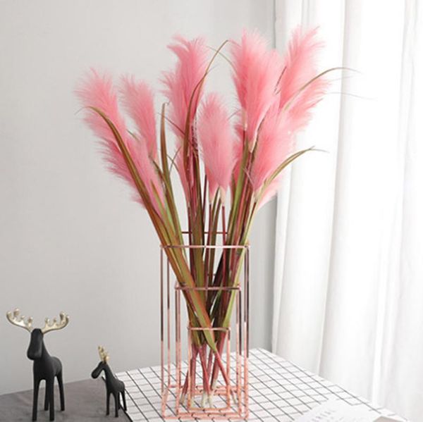 decorative flowers & wreaths 3-fork reed flower simulation dry pink pography wedding set stage
decorative flowers & wreaths 3-fork reed flower simulation dry pink pography wedding set stage
