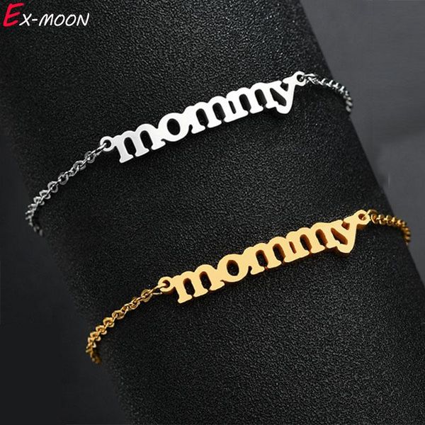 link, chain fashion stainless steel simple mommy letter bracelets link charm bracelets&bangles jewelry for women gift, Black
link, chain fashion stainless steel simple mommy letter bracelets link charm bracelets&bangles jewelry for women gift, Black