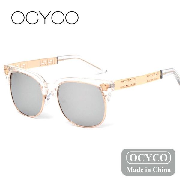 sunglasses luxury classic round women 2021 vintage brand semi-rimless sun glasses men oculos masculino lentes gafas de sol uv400, White;black
sunglasses luxury classic round women 2021 vintage brand semi-rimless sun glasses men oculos masculino lentes gafas de sol uv400, White;black