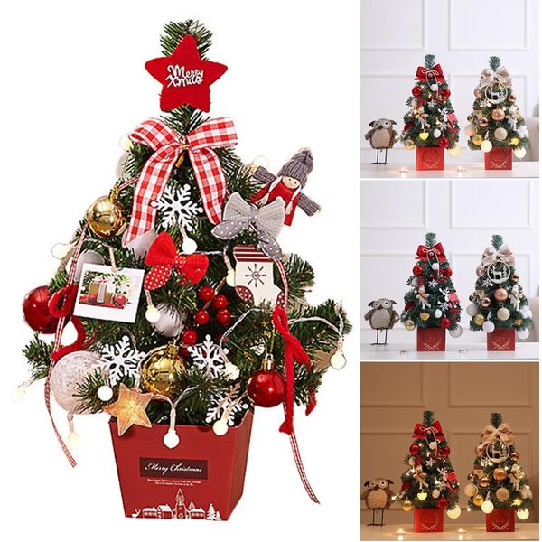 christmas decorations tabletree with multicolored lights holly berries pine cones star er & ornaments for holiday
christmas decorations tabletree with multicolored lights holly berries pine cones star er & ornaments for holiday