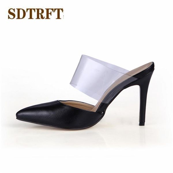 11 12 summer slingbacks sm sandals female zapatos mujer 10cm high-heeled party shoes woman pointed toe pumps dress, Black
11 12 summer slingbacks sm sandals female zapatos mujer 10cm high-heeled party shoes woman pointed toe pumps dress, Black