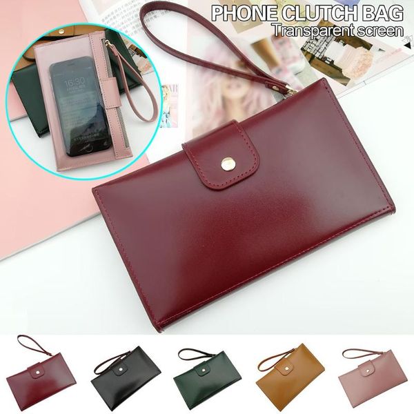 waist bags mobile phone bag anti-theft wallet back side clear touching female pouch shoulder pack screen leather
waist bags mobile phone bag anti-theft wallet back side clear touching female pouch shoulder pack screen leather