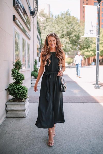 women's jumpsuits & rompers 2021 connector fashion black jumpsuit trousers women casual chiffon, Black;white
women's jumpsuits & rompers 2021 connector fashion black jumpsuit trousers women casual chiffon, Black;white