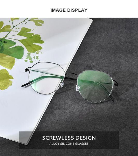 titanium alloy glasses frame vintage full rim optical eyewear ultralight clear lens prescription myopia eyeglasses fashion sunglasses, Black
titanium alloy glasses frame vintage full rim optical eyewear ultralight clear lens prescription myopia eyeglasses fashion sunglasses, Black