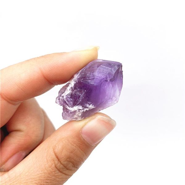 drop 1 pc natural amethyst stones point chakra crystals home decor healing and decorative objects & figurines
drop 1 pc natural amethyst stones point chakra crystals home decor healing and decorative objects & figurines