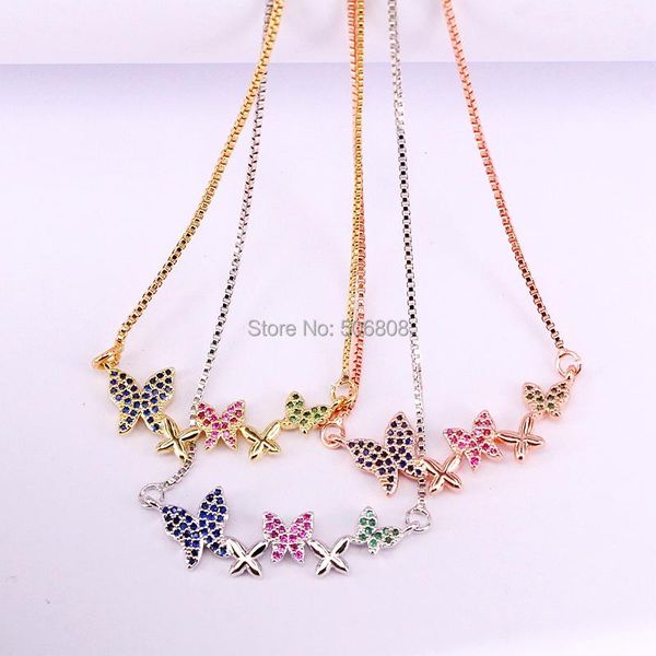 pendant necklaces 6pcs zyz-n0467 rainbow cz butterflys necklace women girl jewelry, Silver
pendant necklaces 6pcs zyz-n0467 rainbow cz butterflys necklace women girl jewelry, Silver