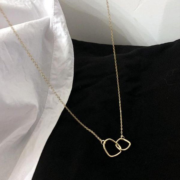 chains simple personality fashion geometry necklace of style restoring ancient ways women fine jewelry, Silver
chains simple personality fashion geometry necklace of style restoring ancient ways women fine jewelry, Silver