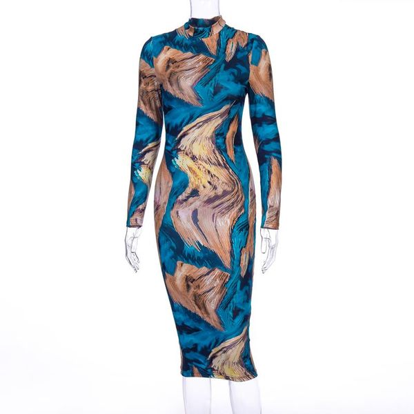 casual dresses 2021 fashion print bodycon dress fall winter ladies party elegant slim christmas club wear, Black;gray
casual dresses 2021 fashion print bodycon dress fall winter ladies party elegant slim christmas club wear, Black;gray