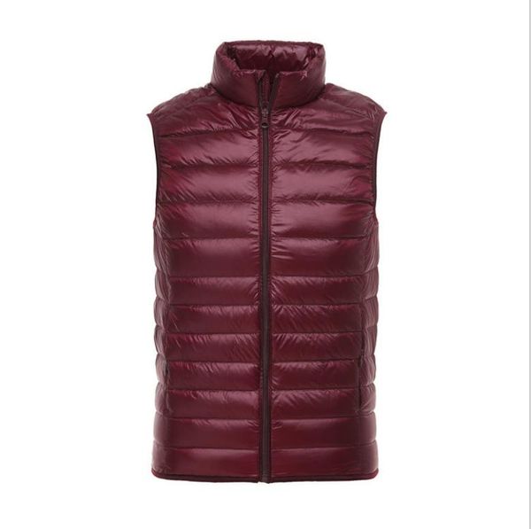 men's vests 2021 winter casual men down vest ultralight sleeveless jacket fashion stand collar loose, Black;white
men's vests 2021 winter casual men down vest ultralight sleeveless jacket fashion stand collar loose, Black;white