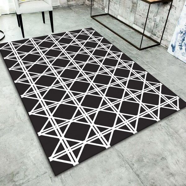 carpets large area rug black white modern style living room children's mat bedroom decor home
carpets large area rug black white modern style living room children's mat bedroom decor home