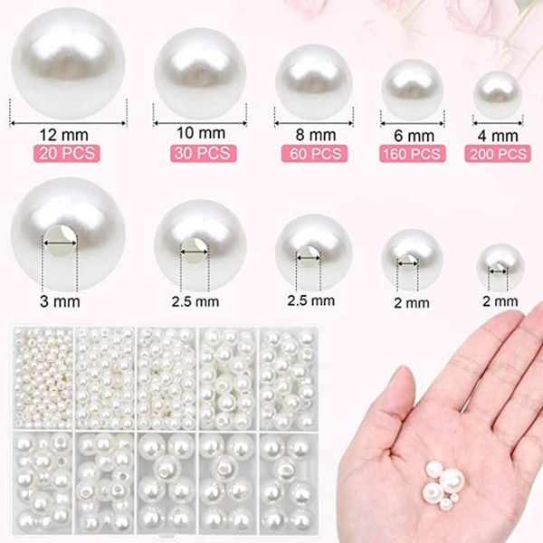 other 470 pieces faux white pearl beads with holes loose spacer bead assortments for jewelry making vase filler and home decor
other 470 pieces faux white pearl beads with holes loose spacer bead assortments for jewelry making vase filler and home decor