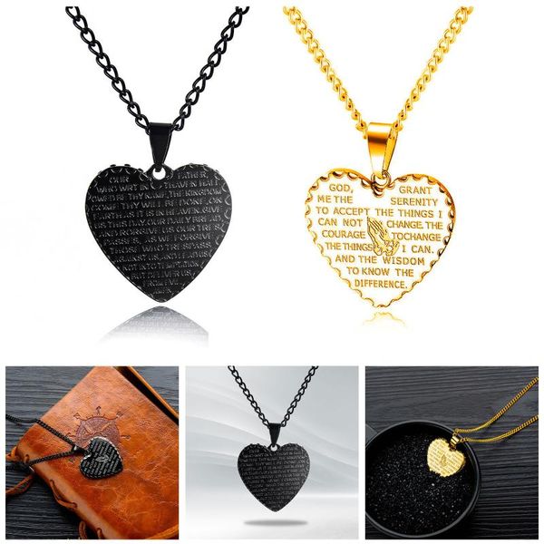 pendant necklaces special offer at sales praying charm necklace stainless steel copper chain jewelry lady accessories, Silver
pendant necklaces special offer at sales praying charm necklace stainless steel copper chain jewelry lady accessories, Silver