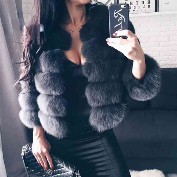 gamporl faux mink coat winter fashion pink faux fur coat elegant thick warm outerwear fake fur woman jacket 210817, Black
gamporl faux mink coat winter fashion pink faux fur coat elegant thick warm outerwear fake fur woman jacket 210817, Black
