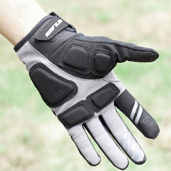 winter cycling gloves sports touch screen outdoor full finger windproof portable waterproof elements, Black
winter cycling gloves sports touch screen outdoor full finger windproof portable waterproof elements, Black