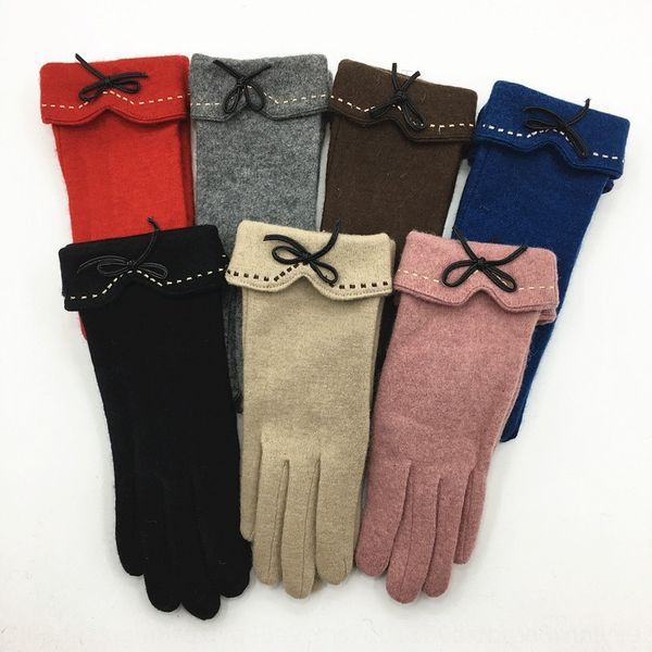 Fes korean wool cashmere mittens touch screen dotted embroidery warm vesembroidery glovesleather bow women' parting finger warm glo, Blue;gray
Fes korean wool cashmere mittens touch screen dotted embroidery warm vesembroidery glovesleather bow women' parting finger warm glo, Blue;gray