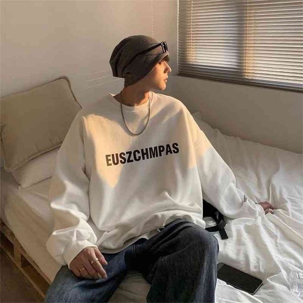 2021 new round neck sweater men's autumn ins american fashion brand loose hip hop high street hoodless couple's clothes, Black
2021 new round neck sweater men's autumn ins american fashion brand loose hip hop high street hoodless couple's clothes, Black