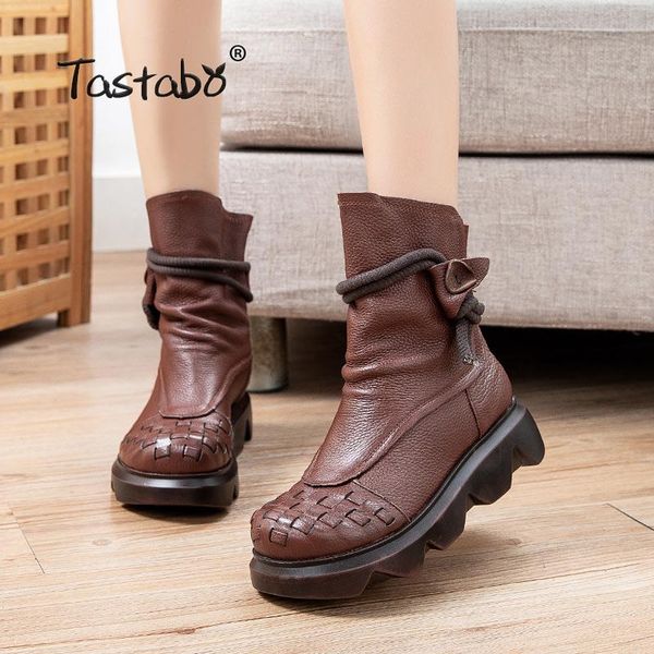 boots handmade women 2021 vintage genuine leather flat ankle ladies autumn winter bullock casual platform 55508, Black
boots handmade women 2021 vintage genuine leather flat ankle ladies autumn winter bullock casual platform 55508, Black