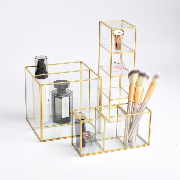 storage bottles & jars creative glass copper box deskpen holder cosmetics jewelry modern home decoration ornaments
storage bottles & jars creative glass copper box deskpen holder cosmetics jewelry modern home decoration ornaments
