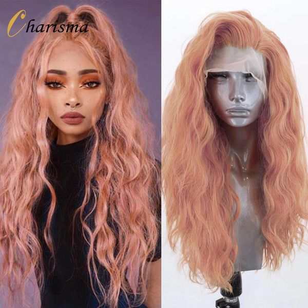 synthetic wigs charisma lace front wig long wavy hair pink for women heat resistant fiber cosplay, Black
synthetic wigs charisma lace front wig long wavy hair pink for women heat resistant fiber cosplay, Black