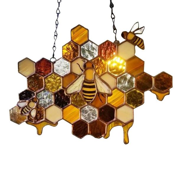 garden decorative board bee honeycomb ornaments pendant decoration sun worker catcher decorations
garden decorative board bee honeycomb ornaments pendant decoration sun worker catcher decorations