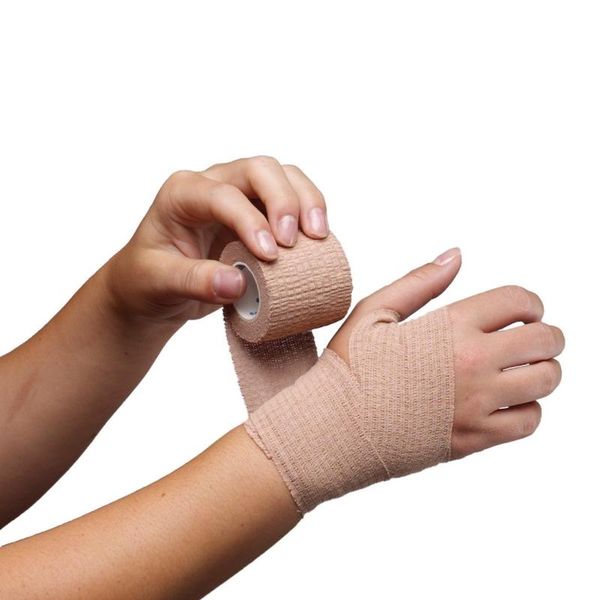 12pcs/lot sports athletic tape self adhesive bandage premium grade stretch wrap pet elastic cohesive elasast elbow & knee pads, Black;gray
12pcs/lot sports athletic tape self adhesive bandage premium grade stretch wrap pet elastic cohesive elasast elbow & knee pads, Black;gray