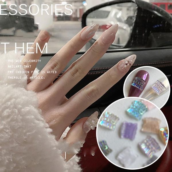 nail art decorations 10pcs 3d aurora color ribbon ballet skirt design decor accessories luxury charms, Silver;gold
nail art decorations 10pcs 3d aurora color ribbon ballet skirt design decor accessories luxury charms, Silver;gold
