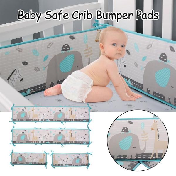 bedding sets 4 pieces baby crib bumpers guard pad nursery bed surrounding head protector circumference protection
bedding sets 4 pieces baby crib bumpers guard pad nursery bed surrounding head protector circumference protection