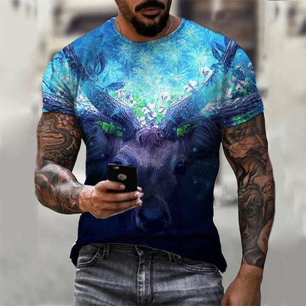 men's t-shirts 3d design printing deer men 's short-sleeved harajuku trend graphic punk aesthetic pullover streetweart- shirts str, White;black
men's t-shirts 3d design printing deer men 's short-sleeved harajuku trend graphic punk aesthetic pullover streetweart- shirts str, White;black