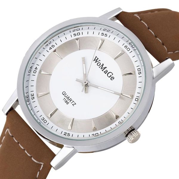 wristwatches women watches stylish dial ladies fashion wrist watch leather watchbamd analog quartz clock gift saats relojes para mujer, Slivery;brown
wristwatches women watches stylish dial ladies fashion wrist watch leather watchbamd analog quartz clock gift saats relojes para mujer, Slivery;brown