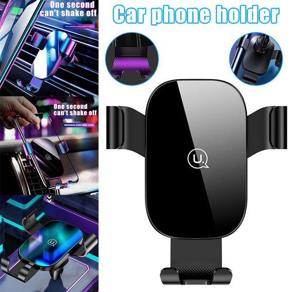 cell phone mounts & holders car gravity mobile holder stand bracket adjustable aluminum alloy for driving as99
cell phone mounts & holders car gravity mobile holder stand bracket adjustable aluminum alloy for driving as99