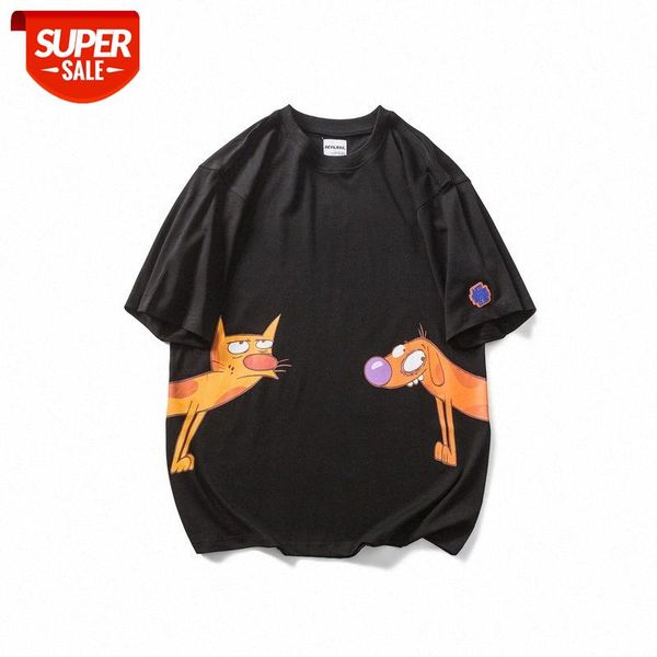 mansclot cat and dog wars printed round neck short sleeve t-shirt men's half #7u01, White;black
mansclot cat and dog wars printed round neck short sleeve t-shirt men's half #7u01, White;black