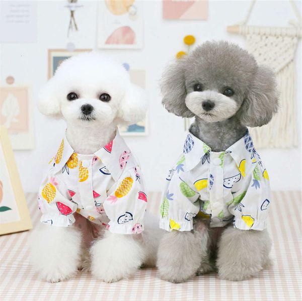 pet clothing spring and summer dog teddy bear miniature cute pineapple shirt thin
pet clothing spring and summer dog teddy bear miniature cute pineapple shirt thin