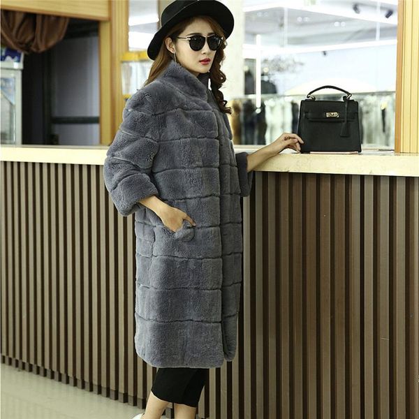 women's fur & faux 90 cm long rex outwear fluffy striped coat (black,grey,red,blue) plus size coats jacket luxus
women's fur & faux 90 cm long rex outwear fluffy striped coat (black,grey,red,blue) plus size coats jacket luxus