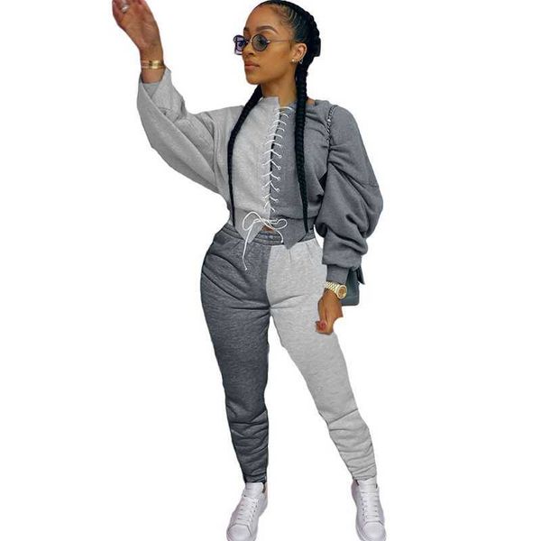 patchwork two piece tracksuits set winter sportswear sweatshirt sweatpants sweat suits women outfit matching sets, Black;white
patchwork two piece tracksuits set winter sportswear sweatshirt sweatpants sweat suits women outfit matching sets, Black;white
